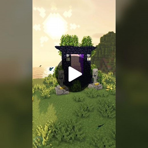 Chisel and Bits: Overgrown Nether Portal Tutorial