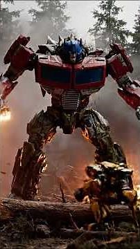 Optimus Prime vs. Giant Alien MONSTER! 😱 Forest Battle