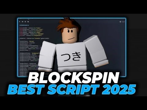 Block Spin Script | Aimbot, Item Spawner, Auto Farm - No Key Required | Only On PC
