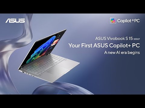 ASUS Vivobook S 15 (S5507); Copilot+ PC #Copilot #Qualcomm #AIPC | 2024