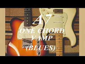 A7 - One Chord Vamp Backing Track - Blues