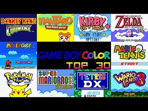 Game Boy Color Top 30 Games