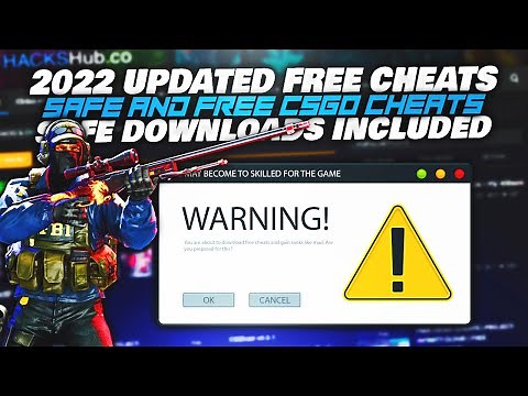 TOP 3 FREE CHEATS FOR CSGO | LEGIT & RAGE HACKS | SAFE LINKS (2022)