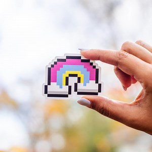 Unleash your creativity with our custom stickers! Your logo, your way. Shape it, style it, and stand out from the crowd.  Visit the link in our bio to get started! https://thestickybrand.com/collections/all #stickybrand #customstickers #stickercommunity #stickerdesigns #waterproof | The Sticky Brand | Facebook