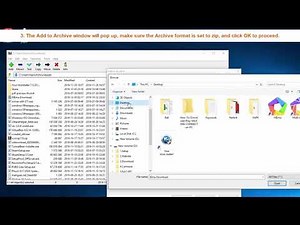 How To Compress File/Folder using 7zip