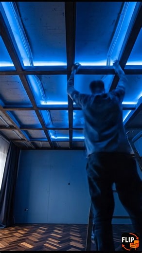 Building a Lightning Storm Into My Ceiling. #diy #renovation #incredible