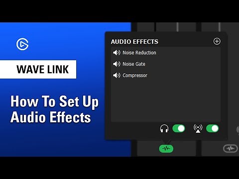 How to Set Up VST Audio Effects in Elgato Wave Link