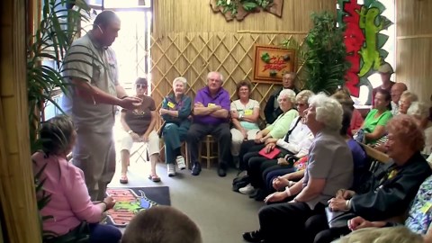 rose hair tarantula named fluffy at the reptile zoo