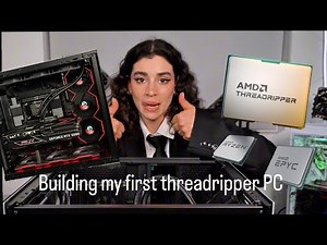 Threadripper 9980X Workstation Build – My First Time Building This Beast! @AMD