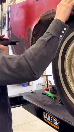 C10 rust repair right tool for the job makes this process pretty slick #c10 #repair #deadwood #mechanic #automotive #fyp #mechanical | dickin dustriesinc