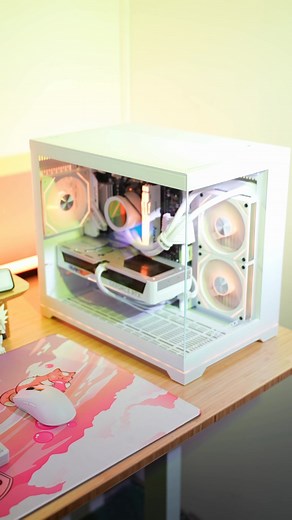 The ZEAL RGB MINI redefines compact power — a small-form build that blends style, performance, and precision in perfect balance. It features dual seamless glass panels and underglow RGB lighting that’s fully customisable to your setup. With its clean all-white finish and minimalist design, the Zeal Mini RGB brings a premium look that fits beautifully into any space. Designed for gamers who demand performance without the bulk, this system is capable of delivering smooth gameplay at ultra settings