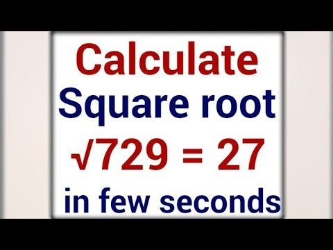 how to find square root of any number|Square root of a number |Square root |