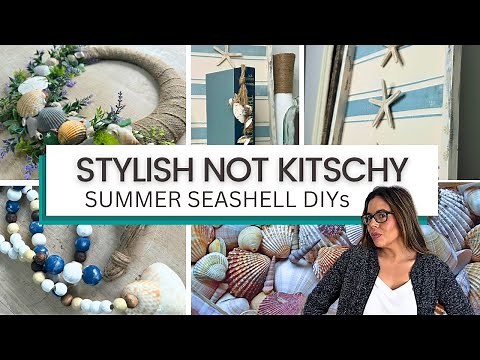 Sea Shell Crafts / Stunning, Easy DIY Ideas