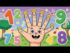 Counting with Fingers 1 to 10 | Fun Number Song for Kids"