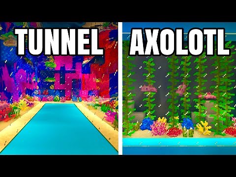 HOW TO BUILD THE ULTIMATE AQUARIUM in Minecraft