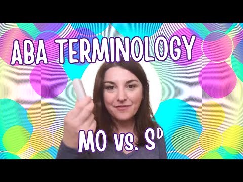 Test your ABA Terminology ➠ #MO vs. #SD (B-10 & B-12)