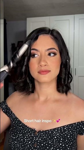 How to use Curling Iron on Short hair -Conair 3/4" barrel Tourmaline Ceramic Curling Iron ‪@Walmart‬