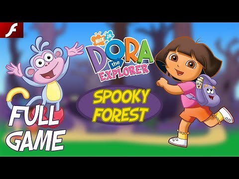 Dora the Explorer™: Spooky Forest (Flash) - Full Game HD Walkthrough - No Commentary