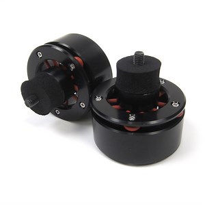 Isonoe: Isolation System - Turntable Feet (4 Units) - Black