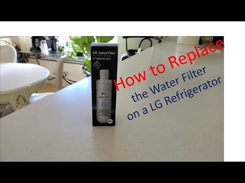 How to Replace a Water Filter on a LG Refrigerator