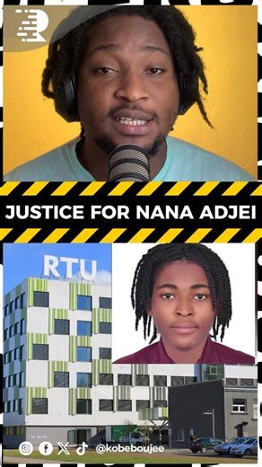 Kobe Boujee | Content Creator on Instagram: "The story of “Nana Adjei Oduru Ahyai “ Ghanaian student who schooled in Latvia . . Disclaimer: This page does not support or promote violence in any form. This post is for informational and awareness purposes only . . #truestory #ghana #ghanaian #explorepage #trend"