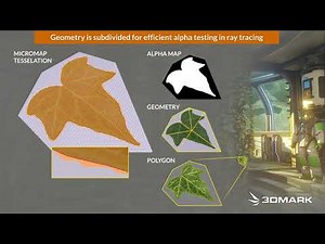 3DMark Opacity Micromaps feature test – Trailer