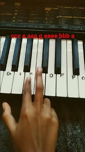 faded keyboard notes