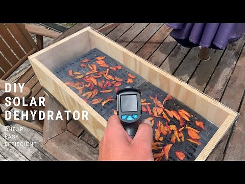 Simple Solar Dehydrator (DIY)