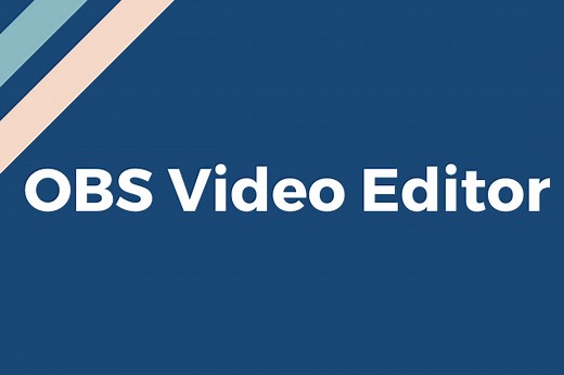 How to Edit OBS Recorded Videos Freely and Easily?