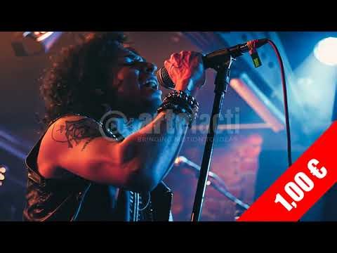 Rock Singer on Stage — HD Live Concert Stock Video