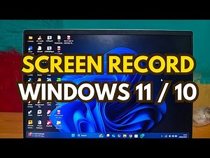 How to Screen Record with Audio on Windows 11 or 10 PC / Laptop -