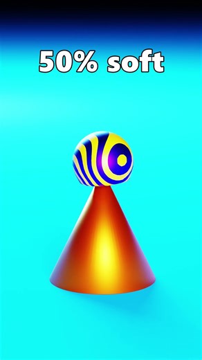 🔥Oddly Satisfying and Satisfying Soft Body Simulation | Wait until 100%