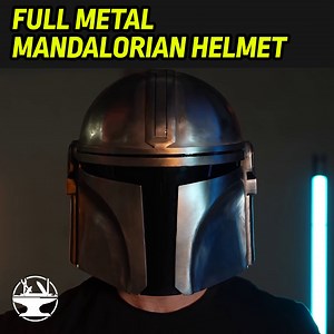 139K views · 607 reactions | Making A Full Metal Mandalorian Helmet | The Hacksmith | Facebook