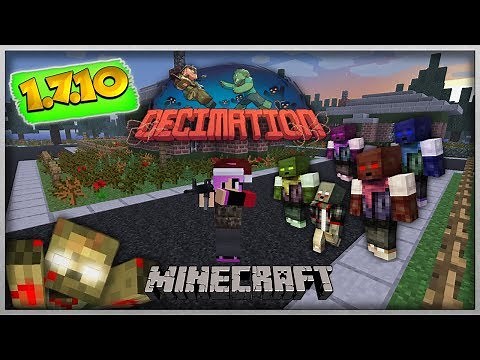 DECIMATION: ESSE MOD É INCRÍVEL!!! - 1.7.10 - TUTORIAL MINECRAFT MOD 141# (PT BR)