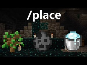 How to use the /place command in Minecraft 1.19