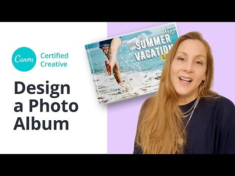 How to Design a PHOTO ALBUM with Canva