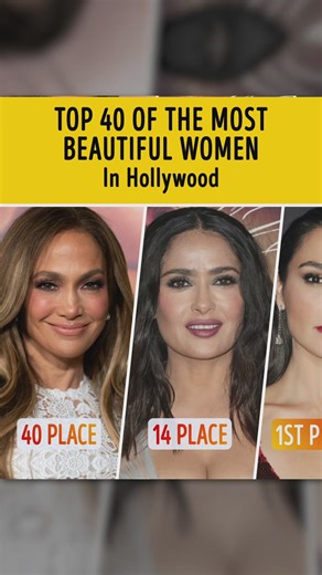 Top 40 of the Most Beautiful Women In Hollywood | You're Gorgeous