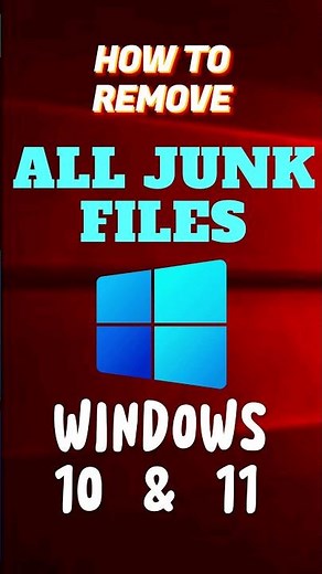 How To Remove All JUNK Files in Windows 10 or 11