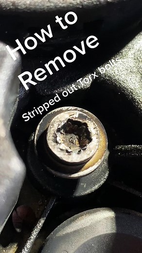 How to Remove Stripped Torx Bolts