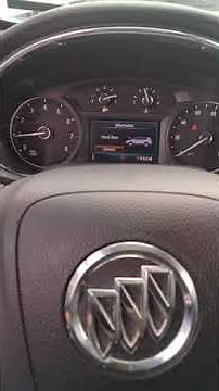 2020 Buick Encore oil light reset