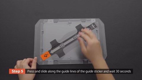 Spigen Tempered Glass Screen Protector [GlasTR EZ Fit] Designed for iPad Air 11 inch M3 (2025) / iPad Air 11 inch M2 (2024) [9H Hardness/Case-Friendly]