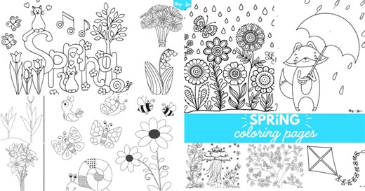 9.8K views | Get ready to celebrate the beauty of spring with free spring coloring pages! From vibrant flowers to cute critters, these pages are sure to brighten up your day. Download now and let your creativity bloom!  #SpringColoringPages #ColoringFun #SpringTime https://www.skiptomylou.org/spring-coloring-pages/?utm_campaign=meetedgar&utm_medium=social&utm_source=meetedgar.com | Happy Hooligans | Facebook