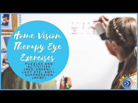 5. Home Vision Therapy Eye Exercises to Strengthen Your Vision - Lazy Eye - Anti-Suppression