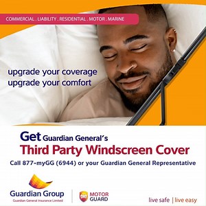 Get on the road with added benefits! Upgrade your third-party insurance coverage with Guardian General’s windscreen cover. With more protection, you’re back in the driver’s seat in no time. Call us at 877-myGG (6944) or contact your Guardian General Representative to learn more. #liveeasy #livesafe #GuardianGeneral #GuardianGroup | Guardian Group Trinidad and Tobago