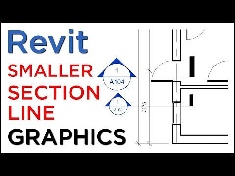 Revit Smaller Section Line Graphics