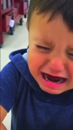 Cute baby Shawn crying 🥰 (funnel vision)