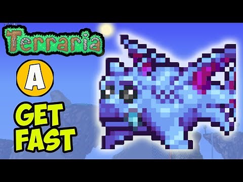 Terraria how to get Cute Fishron Mount (EASY) | Terraria Cute Fishron Mount
