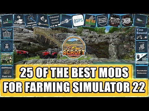 25 OF THE BEST MODS - Farming Simulator 22 🚜(PC ONLY)