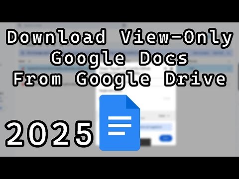 How to Download Protected/ View Only Google Doc Files From Google Drive Without Anyone Knowing