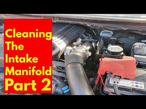 Part 2 How to clean the intake manifold on a Ford Ranger, Mazda BT 50 , Ford Ranger Raptor, Everest